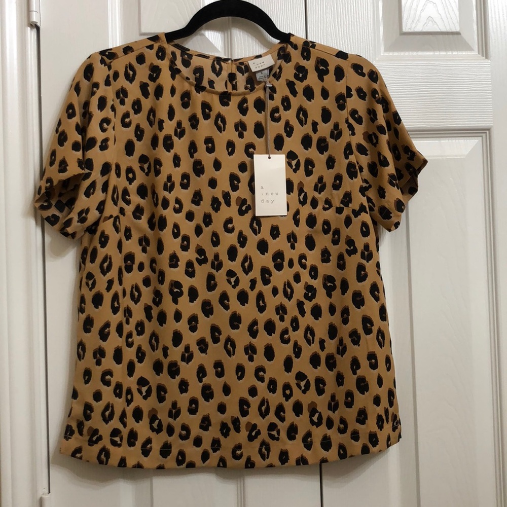 A new day Leopard Blouse